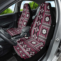 Fiji Masi Tapa Pattern Pink Car Seat Cover - Polynesian Pride