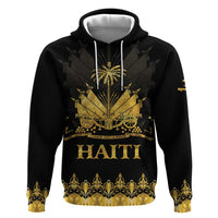 Haiti Neg Marron Gold Zip Hoodie Lespwa pa anyen san aksyon