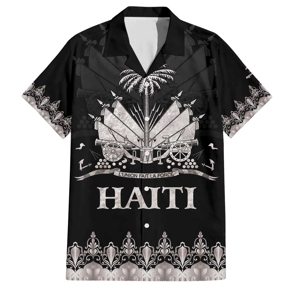 Haiti Neg Marron Silver Family Matching Summer Maxi Dress and Hawaiian Shirt Hope is Nothing Without Action