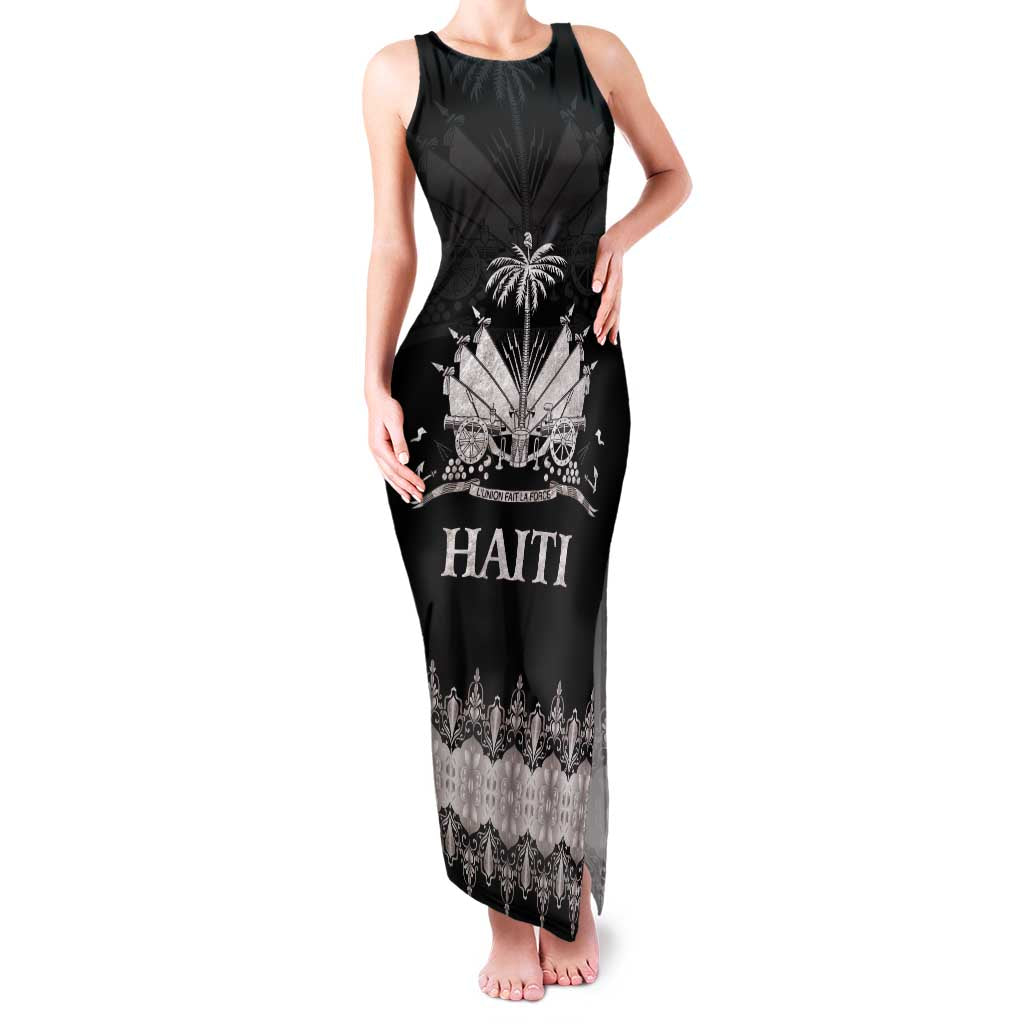 Haiti Neg Marron Silver Family Matching Tank Maxi Dress and Hawaiian Shirt Hope is Nothing Without Action