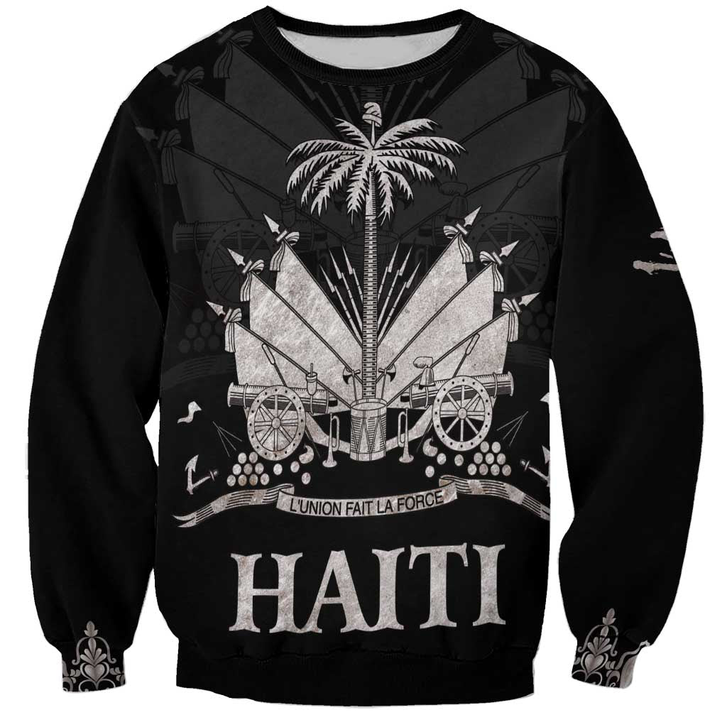 Haiti Neg Marron Silver Sweatshirt Hope is Nothing Without Action LT01 Unisex Silver - Polynesian Pride