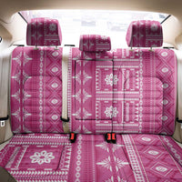 Fiji Masi All Pink Back Car Seat Cover Tapa Pattern - Polynesian Pride