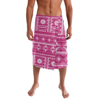 Fiji Masi All Pink Lavalava Tapa Pattern - Polynesian Pride