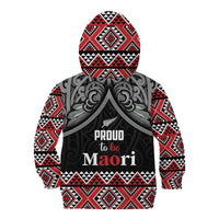 Aotearoa Toitu Te Tiriti Waitangi Kid Hoodie Proud To Be Maori LT01 - Polynesian Pride