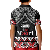Aotearoa Toitu Te Tiriti Waitangi Kid Polo Shirt Proud To Be Maori LT01 - Polynesian Pride