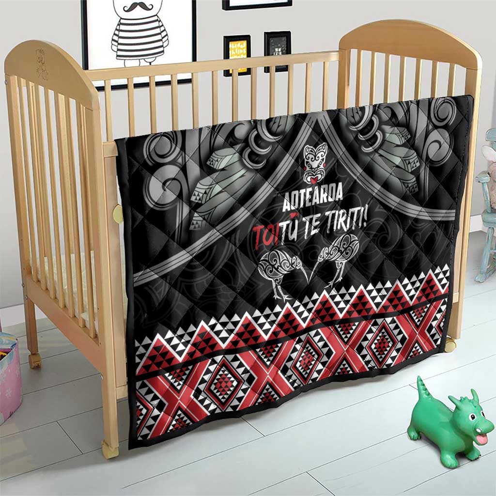 Aotearoa Toitu Te Tiriti Waitangi Quilt Proud To Be Maori LT01 - Polynesian Pride