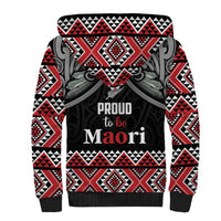 Aotearoa Toitu Te Tiriti Waitangi Sherpa Hoodie Proud To Be Maori