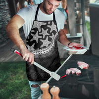 Monotone Polynesian Starfish Unique Pattern Apron