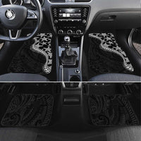 Monotone Polynesian Starfish Unique Pattern Car Mats