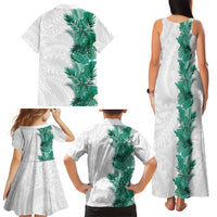 Hawaii Tropical Leaves Family Matching Tank Maxi Dress and Hawaiian Shirt Polynesian Pattern LT01 - Polynesian Pride