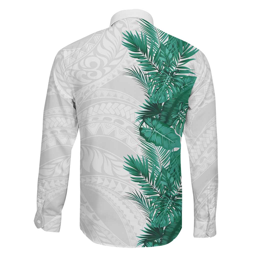 Hawaii Tropical Leaves Family Matching Tank Maxi Dress and Hawaiian Shirt Polynesian Pattern LT01 - Polynesian Pride
