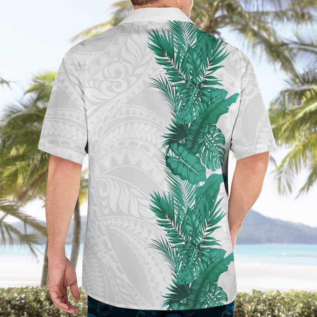 Hawaii Tropical Leaves Hawaiian Shirt Polynesian Pattern