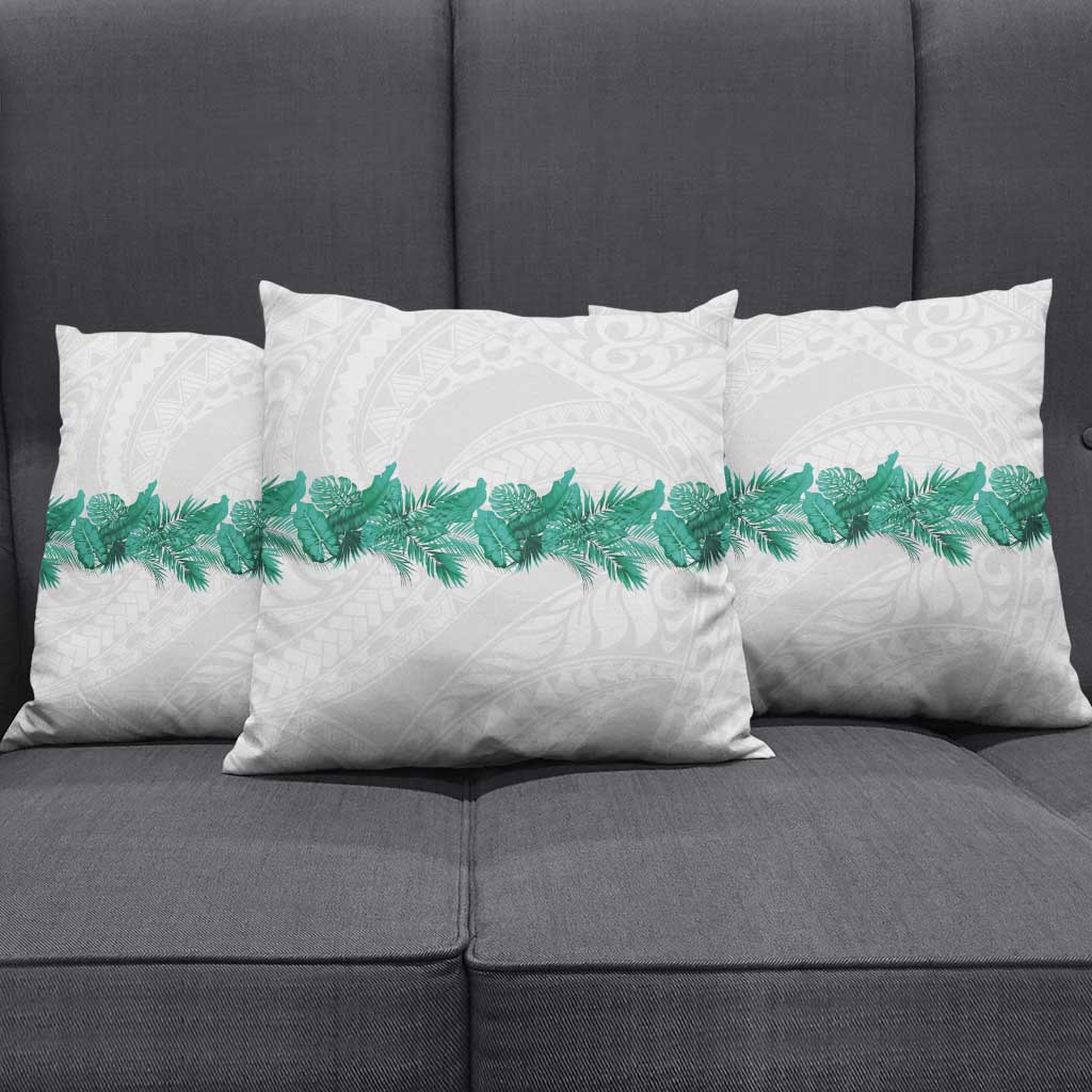 Hawaii Tropical Leaves Pillow Cover Polynesian Pattern