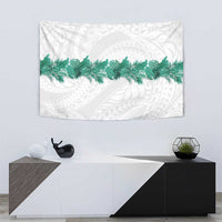 Hawaii Tropical Leaves Tapestry Polynesian Pattern