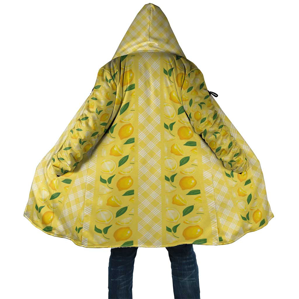Hawaii Lemon Palaka Cloak Striped Stylized