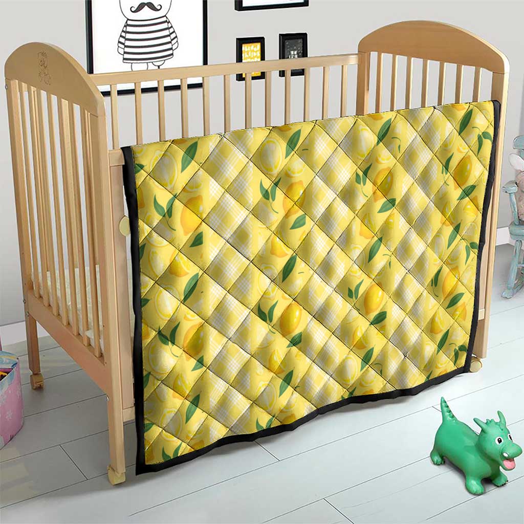 Hawaii Lemon Palaka Quilt Striped Stylized
