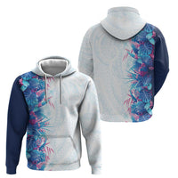 Hawaii Tropical Plant UliUli Hoodie Vibrant Polynesian Pattern
