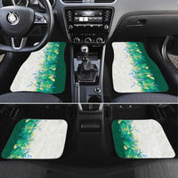 Hawaii Tropical Plant Omaomao Car Mats Vibrant Polynesian Pattern