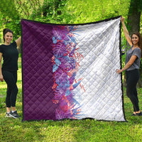 Hawaii Tropical Plant Poni Quilt Vibrant Polynesian Pattern