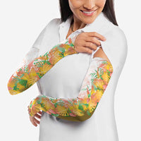 Hawaii Tropical Plant Lenalena Arm Sleeves Vibrant Polynesian Pattern