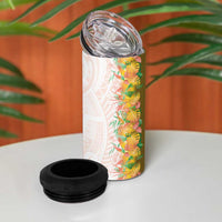 Hawaii Tropical Plant Lenalena 4 in 1 Can Cooler Tumbler Vibrant Polynesian Pattern LT01 - Polynesian Pride