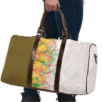 Hawaii Tropical Plant Lenalena Travel Bag Vibrant Polynesian Pattern