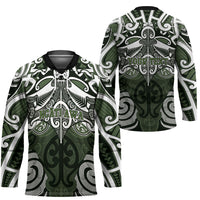 Personalised Maori Ngati Awa Hockey Jersey Silver Fern Kowhaiwhai Art LT01 - Polynesian Pride