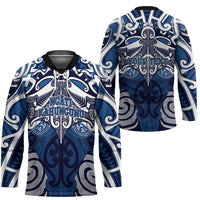 Personalised Maori Ngati Kahungunu Hockey Jersey Silver Fern Kowhaiwhai Art LT01 - Polynesian Pride