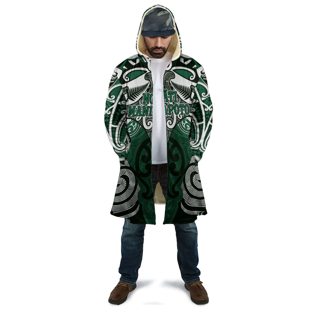 Personalised Maori Ngati Maniapoto Cloak Silver Fern Kowhaiwhai Art LT01 - Polynesian Pride