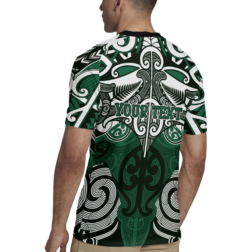 Personalised Maori Ngati Maniapoto Rugby Jersey Silver Fern Kowhaiwhai Art LT01 - Polynesian Pride