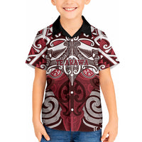 Personalised Maori Te Arawa Hawaiian Shirt Silver Fern Kowhaiwhai Art LT01 - Polynesian Pride
