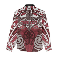 Personalised Maori Te Arawa Women Casual Shirt Silver Fern Kowhaiwhai Art LT01 - Polynesian Pride