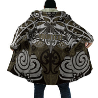 Personalised Maori Waikato Tainui Cloak Silver Fern Kowhaiwhai Art LT01 - Polynesian Pride