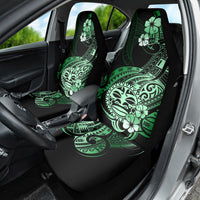 Aotearoa Kia Ora New Zealand Ta Moko Green Version Car Seat Cover LT01 - Polynesian Pride