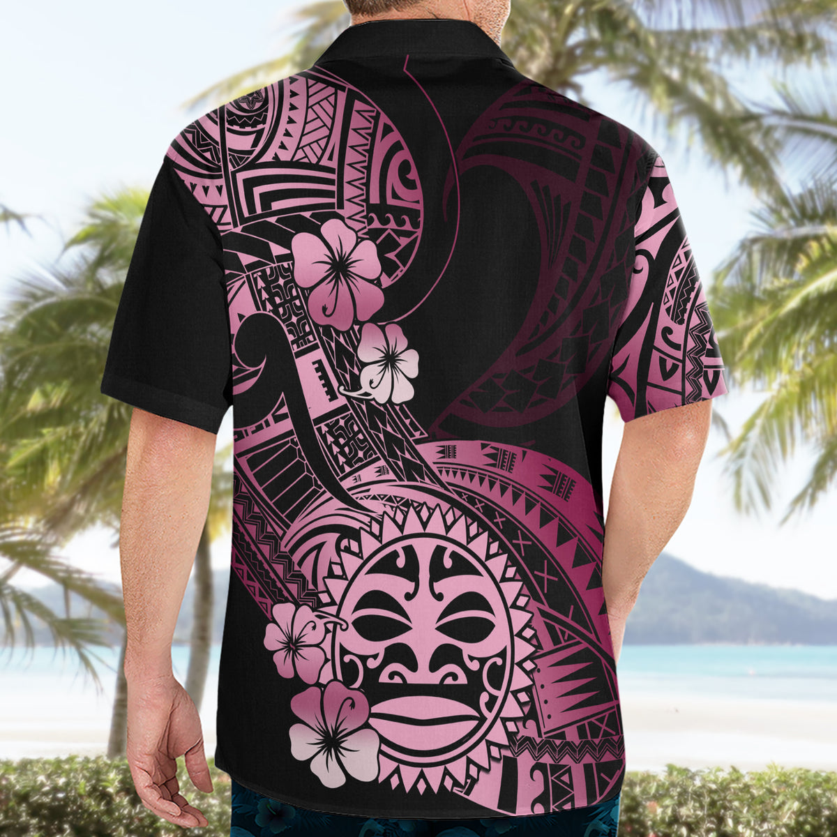 Aotearoa Kia Ora New Zealand Ta Moko Pink Version Hawaiian Shirt LT01 - Polynesian Pride