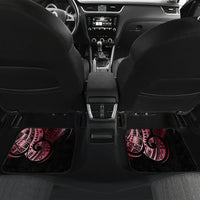 Aotearoa Kia Ora New Zealand Ta Moko Red Version Car Mats LT01 - Polynesian Pride