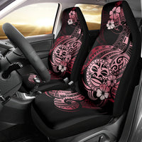 Aotearoa Kia Ora New Zealand Ta Moko Red Version Car Seat Cover LT01 - Polynesian Pride