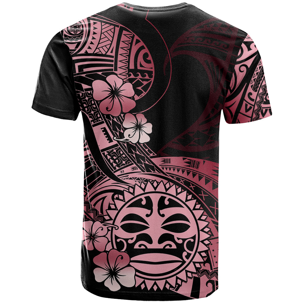 Aotearoa Kia Ora New Zealand Ta Moko Red Version T Shirt LT01 - Polynesian Pride