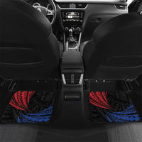 Lapulapu The First Filipino Hero Car Mats Polynesian Pattern