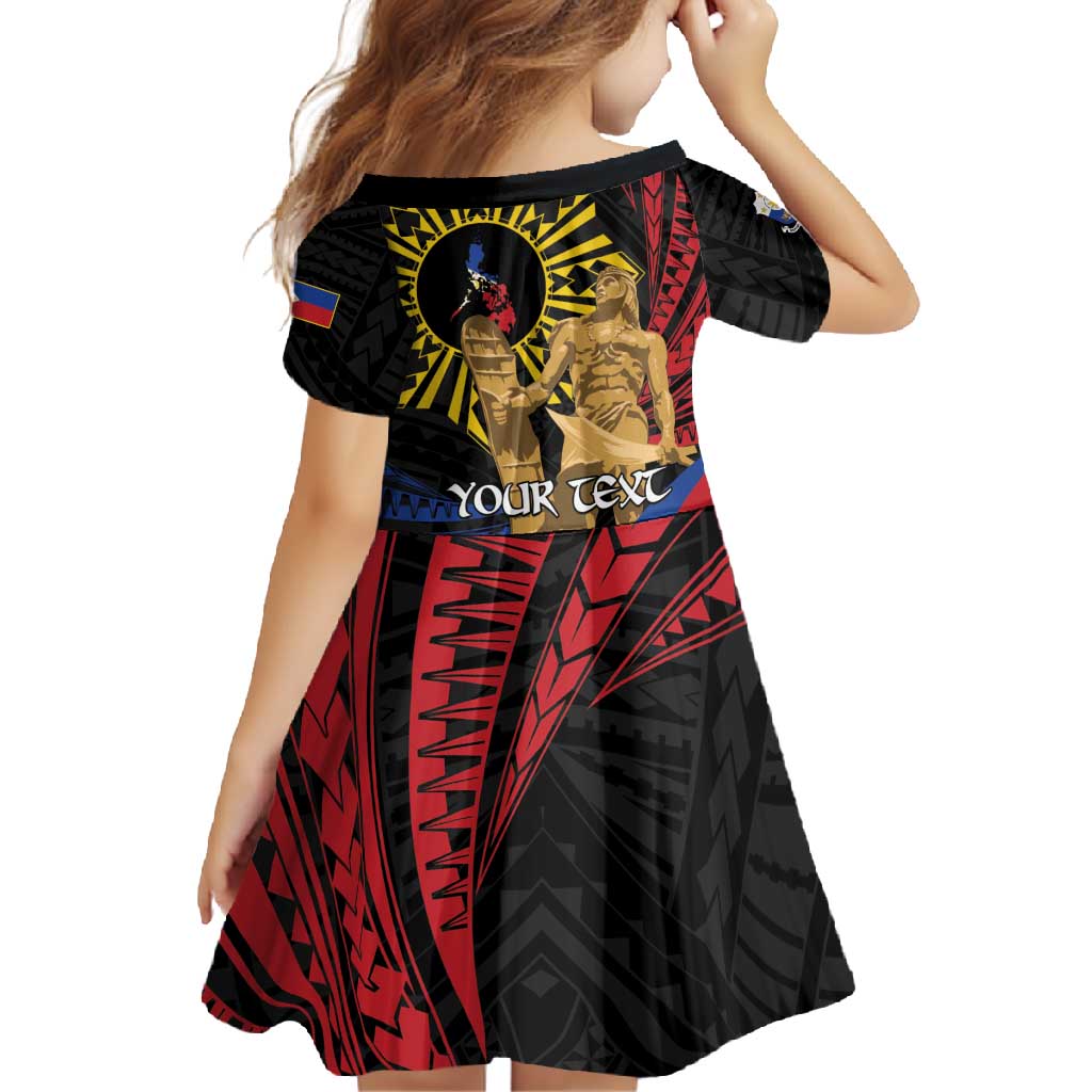 Personalized Lapulapu The First Filipino Hero Family Matching Tank Maxi Dress and Hawaiian Shirt Polynesian Pattern