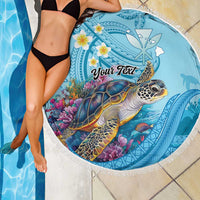 Personalized Hawaii Sea Turtle Beach Blanket Hawaii Map Ocean Vibes