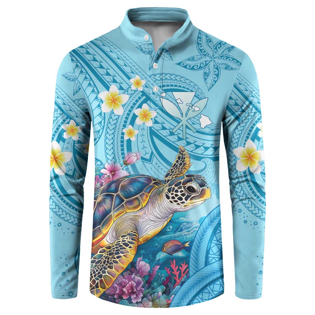 Personalized Hawaii Sea Turtle Button Sweatshirt Hawaii Map Ocean Vibes