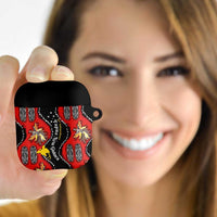 Papua New Guinea 50th Independence AirPods Case PNG Batik Pattern - Polynesian Pride