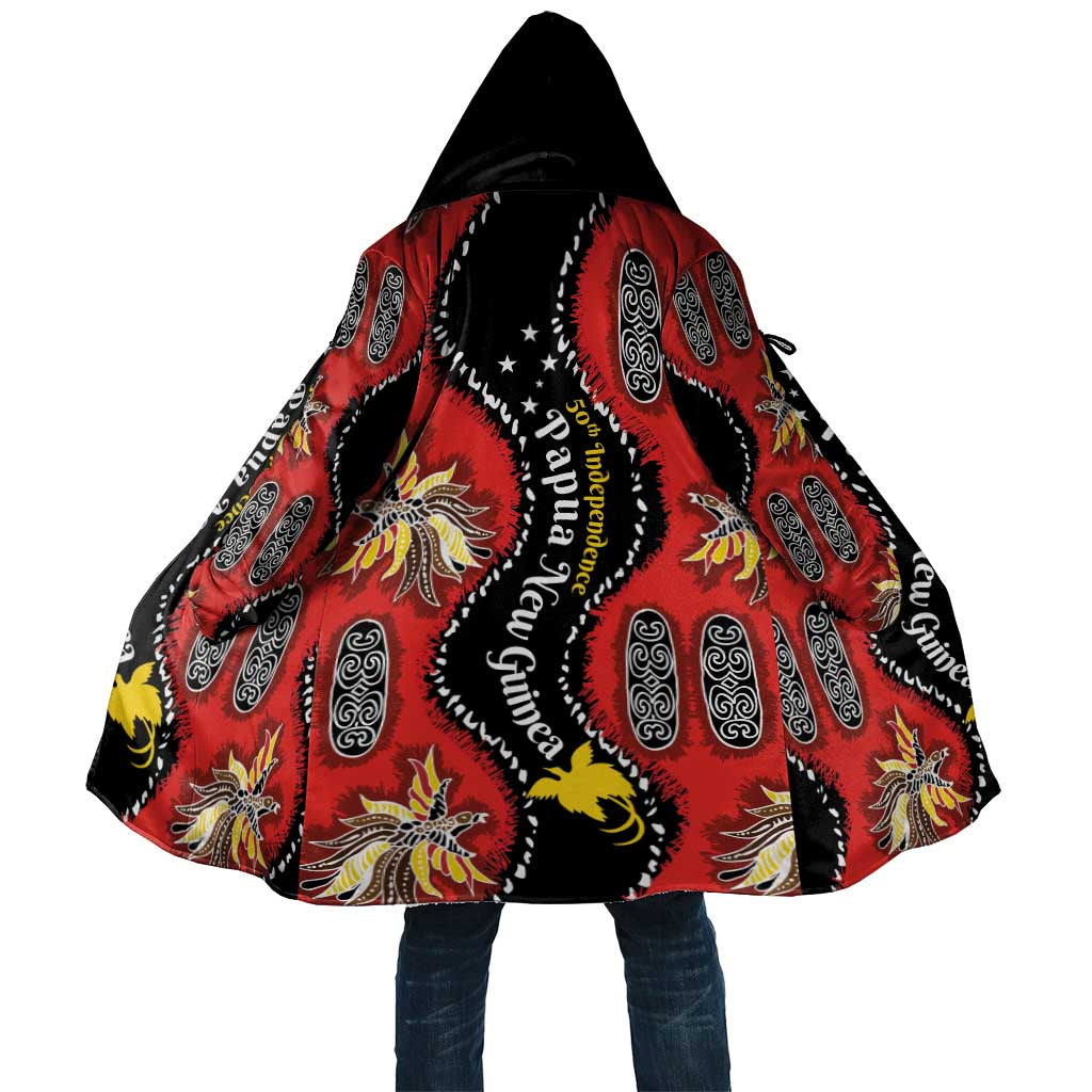 Papua New Guinea 50th Independence Cloak PNG Batik Pattern - Polynesian Pride