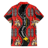 Papua New Guinea 50th Independence Family Matching Tank Maxi Dress and Hawaiian Shirt PNG Batik Pattern - Polynesian Pride