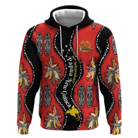 Papua New Guinea 50th Independence Hoodie PNG Batik Pattern - Polynesian Pride