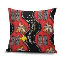 Papua New Guinea 50th Independence Pillow Cover PNG Batik Pattern - Polynesian Pride