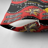 Papua New Guinea 50th Independence Pillow Cover PNG Batik Pattern - Polynesian Pride