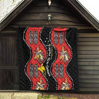 Papua New Guinea 50th Independence Quilt PNG Batik Pattern - Polynesian Pride