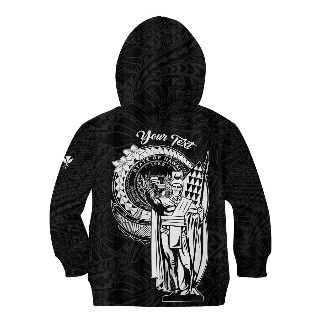 Personalized Hawaii King Kamehameha Kid Hoodie Flag Polynesian Pattern LT01 - Polynesian Pride